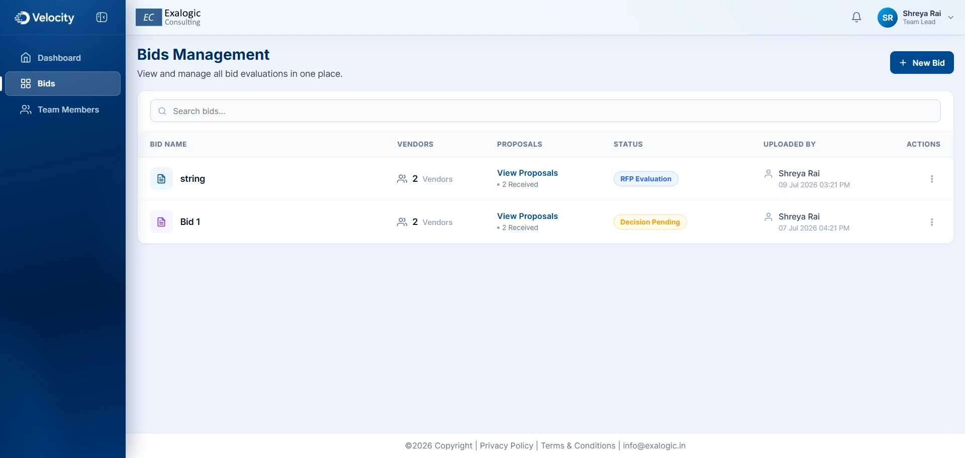 Product interface preview
