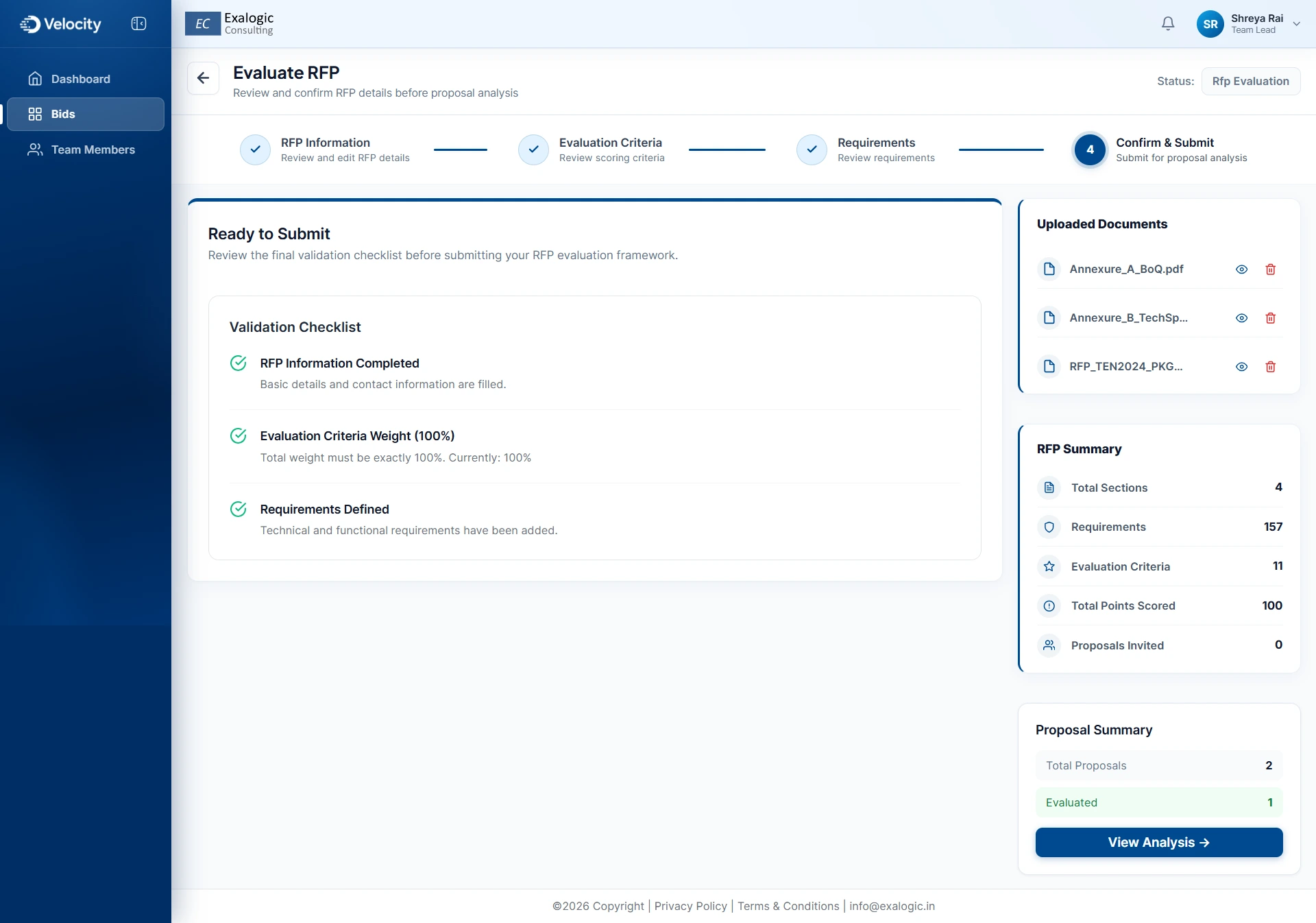 Product interface preview